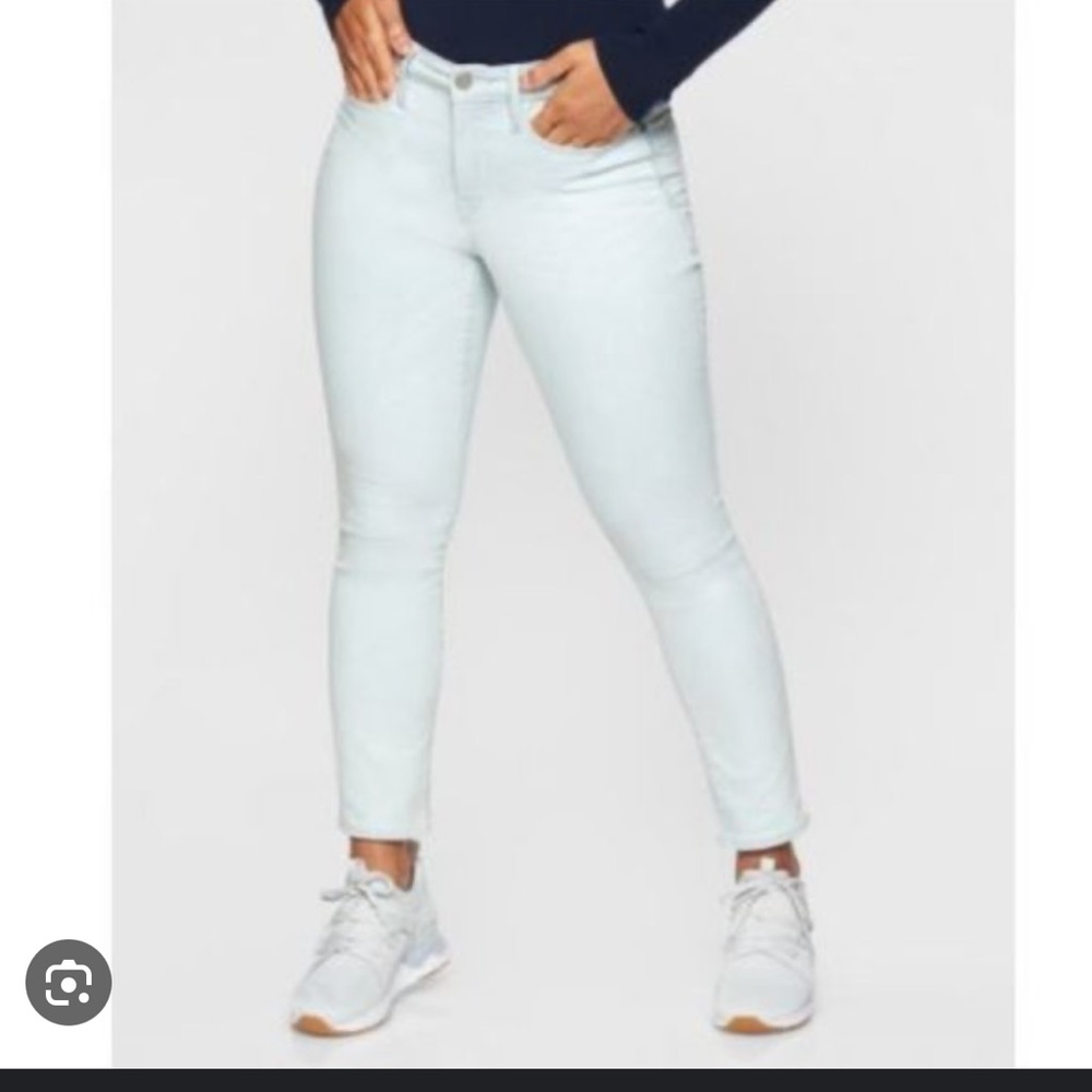 Athleta Sculptek Skinny Crop Jeans